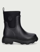 Tommy Hilfiger гумени ботуши дамски TH STAMP WARM ANKLE RAIN BOOT черни FW0FW09544