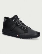 Tommy Hilfiger HARLEM STREET CLEAT WINTER маратонки мъжки от кожа черни FM0FM05954