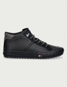 Tommy Hilfiger HARLEM STREET CLEAT WINTER маратонки мъжки от кожа черни FM0FM05954