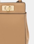 Tommy Hilfiger калъф за телефон дамски от имитация на кожа бежов AW0AW18705