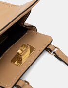 Tommy Hilfiger калъф за телефон дамски от имитация на кожа бежов AW0AW18705