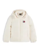 Tommy Hilfiger капитонирано яке за деца бяло KS0KS00760