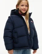 Tommy Hilfiger капитонирано яке за деца тъмносиньо KS0KS00760