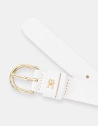 Tommy Hilfiger колан дамски от кожа бял AW0AW16836
