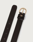 Tommy Hilfiger колан дамски от кожа черен AW0AW16836
