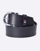 Tommy Hilfiger колан дамски от кожа тъмносин WW0WW11590