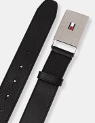 Tommy Hilfiger колан мъжки от кожа черен AM0AM14322
