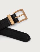 Tommy Hilfiger колан мъжки от кожа черен AM0AM14712