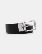 Tommy Hilfiger Кожен колан с две лица мъжки в кафяво AM0AM13012