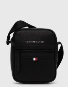 Tommy Hilfiger Кожена чанта през рамо в черно AM0AM09504