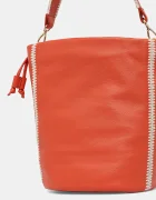 Tommy Hilfiger Кожена чанта в оранжево AW0AW17540
