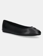 Tommy Hilfiger Кожени балеринки TH HARDWARE LEATHER BALLERINA