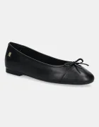 Tommy Hilfiger Кожени балеринки TOE CAP LEATHER BALLERINA