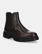 Tommy Hilfiger Кожени боти челси COMFORT TL TEXTURE LTH CHELSEA