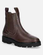 Tommy Hilfiger Кожени боти челси TH LTHR LOW CHELSEA