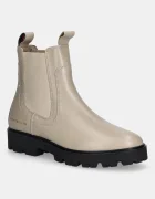 Tommy Hilfiger Кожени боти челси TH LTHR LOW CHELSEA