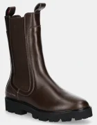Tommy Hilfiger Кожени боти челси TH LTHR MID CHELSEA