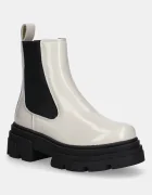 Tommy Hilfiger Кожени боти челси TH SHINY LEATHER CHELSEA