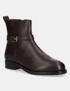 Tommy Hilfiger Кожени боти TH BUCKLE RIDING LEATHER BOOTIE
