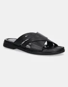 Tommy Hilfiger Кожени чехли PREMIUM TH CC LTH SANDAL