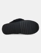 Tommy Hilfiger Кожени чехли TH SHEARLING HOUSE SHOE в черно FW0FW09063