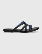Tommy Hilfiger Кожени чехли TH STRAP FLAT SANDAL