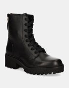 Tommy Hilfiger Кожени кубинки CHIC MID HEEL LEATHER LACE-UP