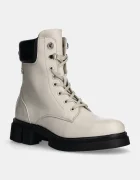 Tommy Hilfiger Кожени кубинки LACE-UP BIKER LEATHER