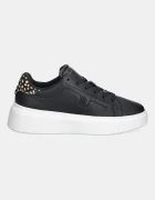 Tommy Hilfiger Кожени маратонки ANIMAL PRINT PLATFORM SNEAKER в черно FW0FW09023