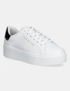 Tommy Hilfiger Кожени маратонки CHIC PLATFORM CUPSOLE PATENT