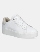 Tommy Hilfiger Кожени маратонки CHIC PLATFORM CUPSOLE SNEAKER в бяло FW0FW09021