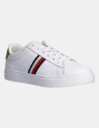 Tommy Hilfiger Кожени маратонки ESSENTIAL COURT SNEAKER STRPS
