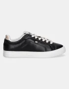 Tommy Hilfiger Кожени маратонки ICON COURT SNEAKER в черно FW0FW08815