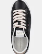 Tommy Hilfiger Кожени маратонки ICON COURT SNEAKER в черно FW0FW08815