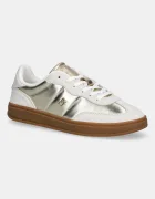 Tommy Hilfiger Кожени маратонки MU JACKIE METALLIC в бежово FW0FW09026