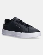Tommy Hilfiger Кожени маратонки TH COURT LTH DETAIL ESS