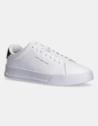 Tommy Hilfiger Кожени маратонки TH COURT LTH DETAIL ESS