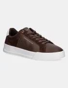 Tommy Hilfiger Кожени маратонки TH COURT MIX NUBUCK