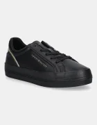 Tommy Hilfiger Кожени маратонки VULC FOXING SNEAKER в черно FW0FW08683