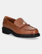 Tommy Hilfiger Кожени мокасини CREST SQUARISH TOE PENNY LOAFER
