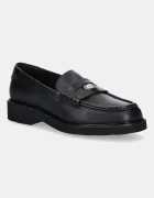 Tommy Hilfiger Кожени мокасини CREST SQUARISH TOE PENNY LOAFER