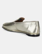 Tommy Hilfiger Кожени мокасини HILFIGER GOLD LOAFER в златисто с равна подметка FW0FW08958