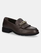 Tommy Hilfiger Кожени мокасини TH CHAIN FRINGE LEATHER LOAFER