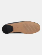 Tommy Hilfiger Кожени мокасини TH LEATHER LOAFER в черно с равна подметка FW0FW09319