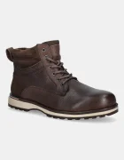 Tommy Hilfiger Кожени обувки CORPORATE W LTH LACE BOOT