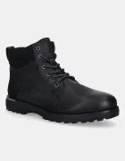 Tommy Hilfiger Кожени обувки CORPORATE W LTH LACE BOOT мъжки в черно FM0FM05606