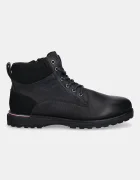 Tommy Hilfiger Кожени обувки CORPORATE W LTH LACE BOOT мъжки в черно FM0FM05606