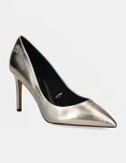 Tommy Hilfiger Кожени обувки с тънък ток PARTY POINTED METALLIC PUMP