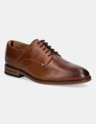 Tommy Hilfiger Кожени половинки обувки TH THUNIT LTH SHOE