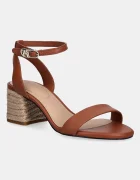 Tommy Hilfiger Кожени сандали LEATHER ANKLE STRAP ESPAD SANDAL